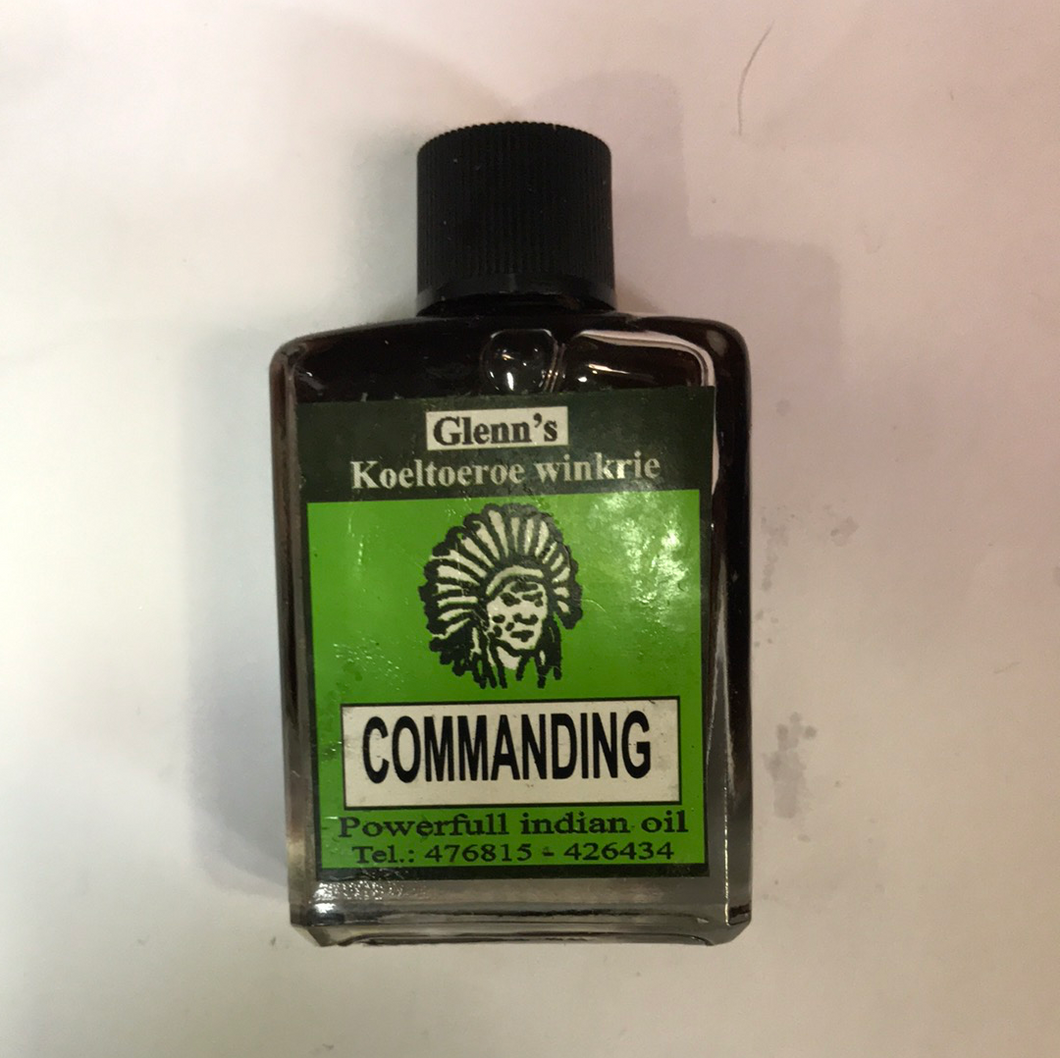 Commanding olie