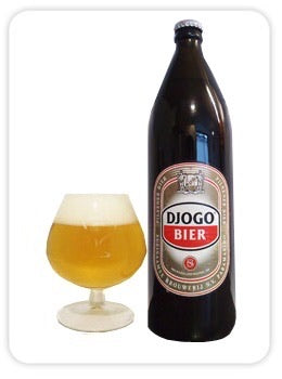 Djogo originele literfles Djogo (Parbo Bier) - FredKulturu